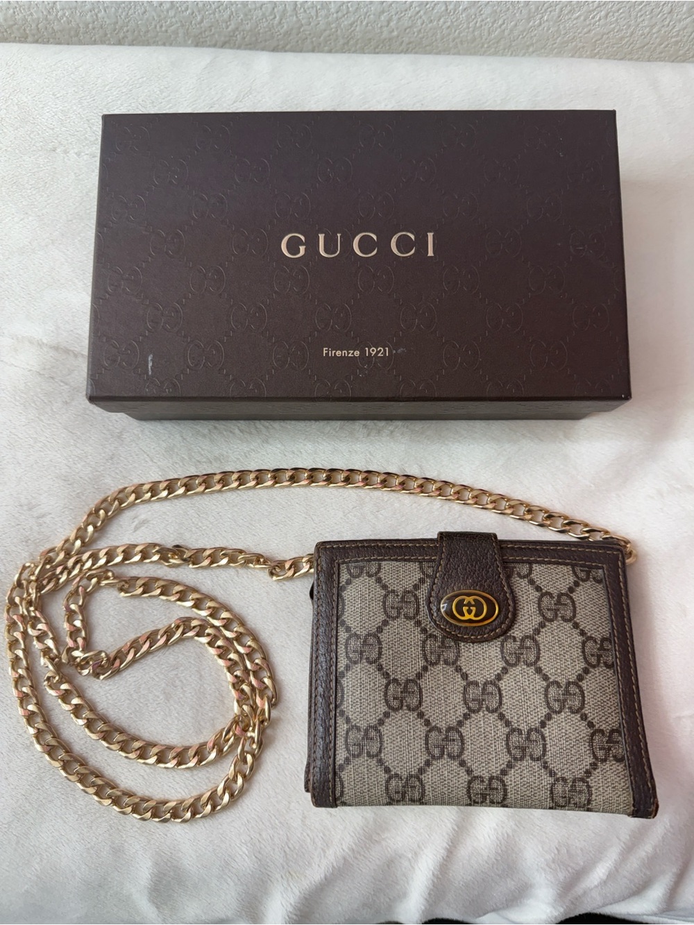 Gucci Sherry Accessory Collection card holder wallet vintage